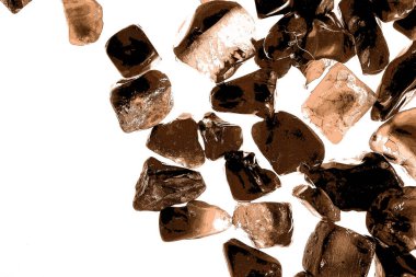 Tasarım için doğal kuvars değerli taş desen dokusu arka planı.