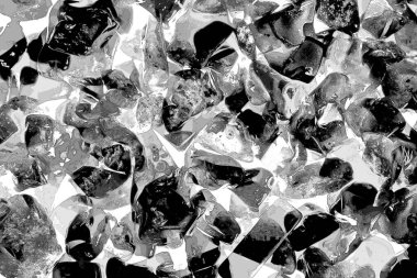 Pembe. Yeşil. Mavi. Mor. Kahverengi. Doğal Kuvars. Buz küpü biçimi arkaplanı