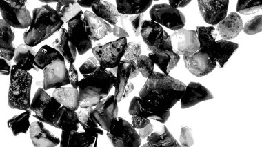 Tasarım için doğal kuvars değerli taş desen dokusu arka planı.