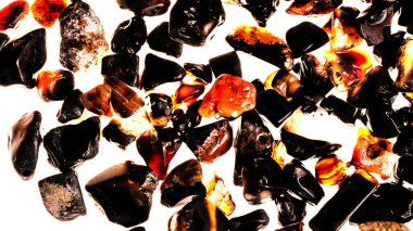 Tasarım için doğal kuvars değerli taş desen dokusu arka planı.