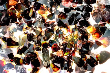 Tasarım için doğal kuvars değerli taş desen dokusu arka planı.