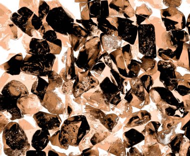 Tasarım için doğal kuvars değerli taş desen dokusu arka planı.