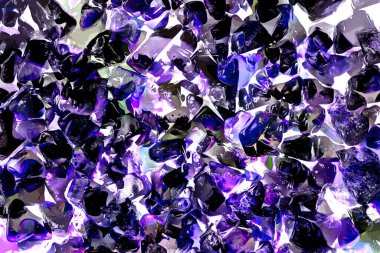 Tasarım için doğal kuvars değerli taş desen dokusu arka planı.