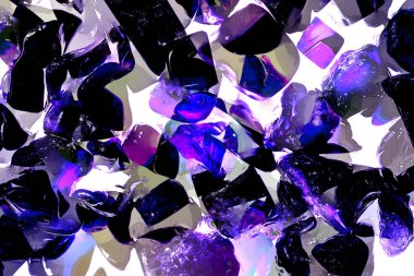 Tasarım için doğal kuvars değerli taş desen dokusu arka planı.