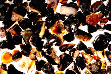 Tasarım için doğal kuvars değerli taş desen dokusu arka planı.