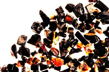 Tasarım için doğal kuvars değerli taş desen dokusu arka planı.