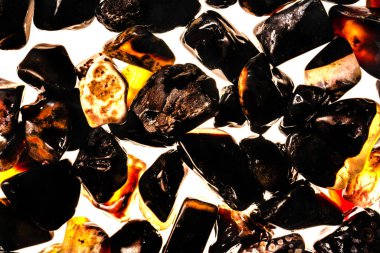 Tasarım için doğal kuvars değerli taş desen dokusu arka planı.