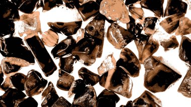 Tasarım için doğal kuvars değerli taş desen dokusu arka planı.