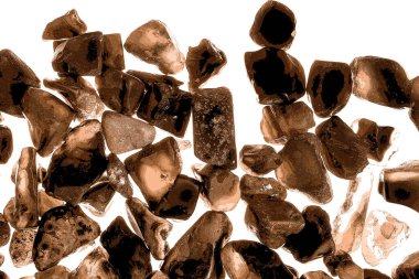 Tasarım için doğal kuvars değerli taş desen dokusu arka planı.