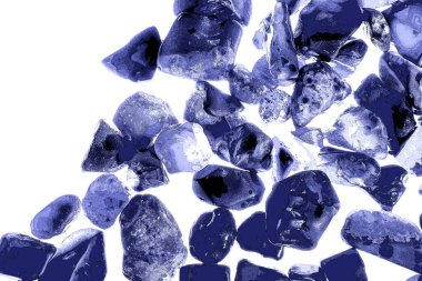 Tasarım için doğal kuvars değerli taş desen dokusu arka planı.