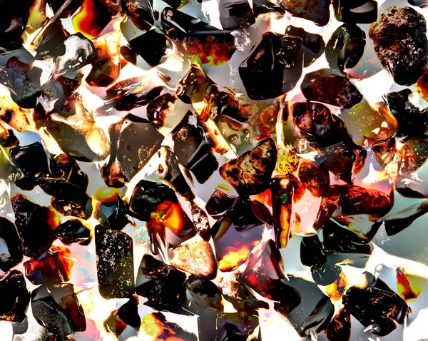 Tasarım için doğal kuvars değerli taş desen dokusu arka planı.