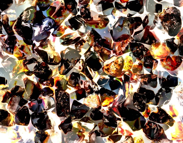 Natural Quartz Gemstone Pattern Texture Background Design — ストック写真