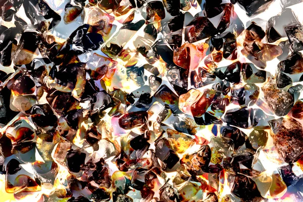 Tasarım için doğal kuvars değerli taş desen dokusu arka planı.