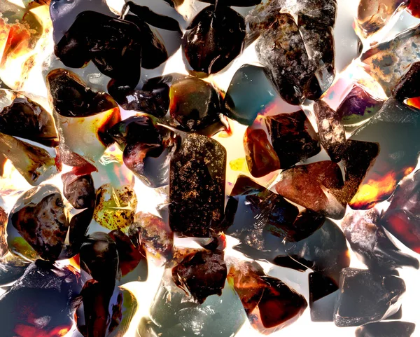 Tasarım için doğal kuvars değerli taş desen dokusu arka planı.