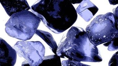 Natural quartz gemstone pattern texture background for design.
