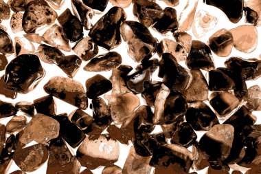 Pembe. Yeşil. Mavi. Mor. Kahverengi. Doğal Kuvars. Buz küpü biçimi arkaplanı