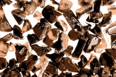 Pembe. Yeşil. Mavi. Mor. Kahverengi. Doğal Kuvars. Buz küpü biçimi arkaplanı