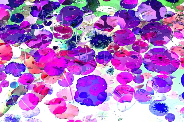 Lotus yaprağı ormanı. Çevre sorunları. Düz dizayn. Yüksek kalite vektör çizimi. Arkaplan deseni.