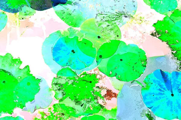 Lotus yaprağı ormanı. Çevre sorunları. Düz dizayn. Yüksek kalite vektör çizimi. Arkaplan deseni.