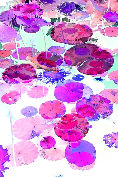 Lotus yaprağı ormanı. Çevre sorunları. Düz dizayn. Yüksek kalite vektör çizimi. Arkaplan deseni.