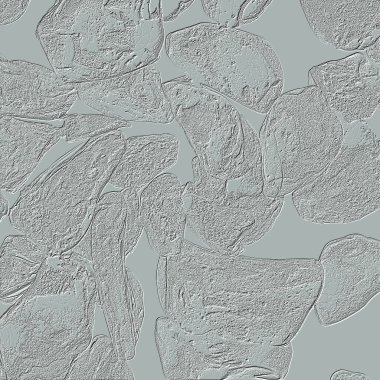 Farklı boyut ve şekillere sahip düzensiz fayanslar, 3 boyutlu grafikler için dikişsiz doku haritaları