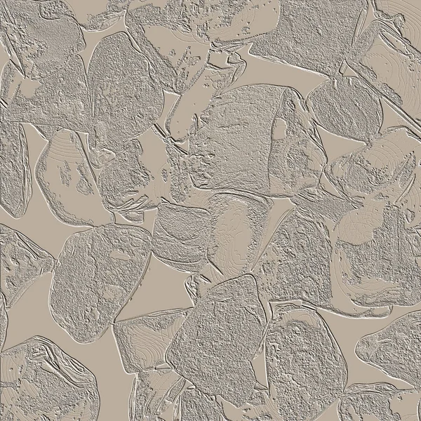 Farklı boyut ve şekillere sahip düzensiz fayanslar, 3 boyutlu grafikler için dikişsiz doku haritaları