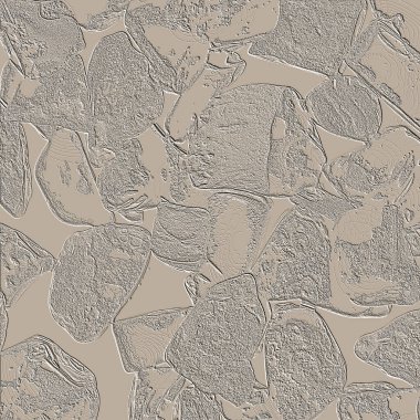 Farklı boyut ve şekillere sahip düzensiz fayanslar, 3 boyutlu grafikler için dikişsiz doku haritaları