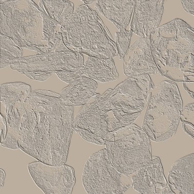 Farklı boyut ve şekillere sahip düzensiz fayanslar, 3 boyutlu grafikler için dikişsiz doku haritaları