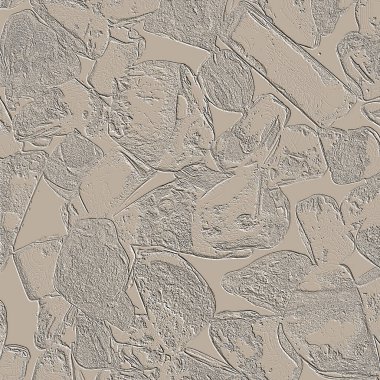 Farklı boyut ve şekillere sahip düzensiz fayanslar, 3 boyutlu grafikler için dikişsiz doku haritaları