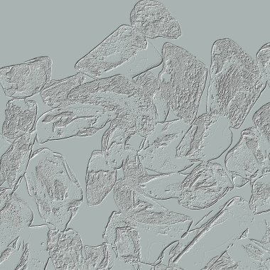 Farklı boyut ve şekillere sahip düzensiz fayanslar, 3 boyutlu grafikler için dikişsiz doku haritaları