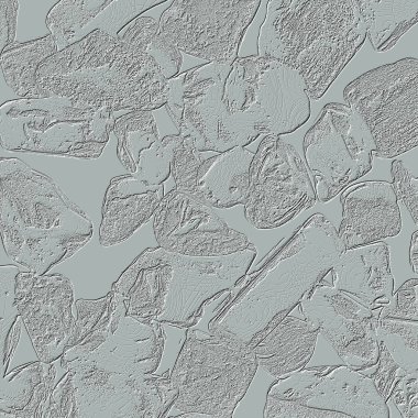 Farklı boyut ve şekillere sahip düzensiz fayanslar, 3 boyutlu grafikler için dikişsiz doku haritaları