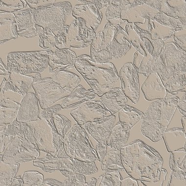 Farklı boyut ve şekillere sahip düzensiz fayanslar, 3 boyutlu grafikler için dikişsiz doku haritaları