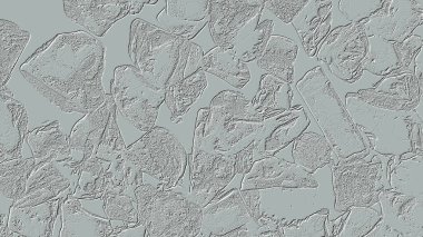 Farklı boyut ve şekillere sahip düzensiz fayanslar, 3 boyutlu grafikler için dikişsiz doku haritaları