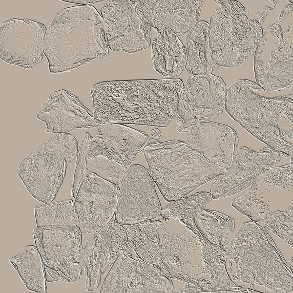 Farklı boyut ve şekillere sahip düzensiz fayanslar, 3 boyutlu grafikler için dikişsiz doku haritaları