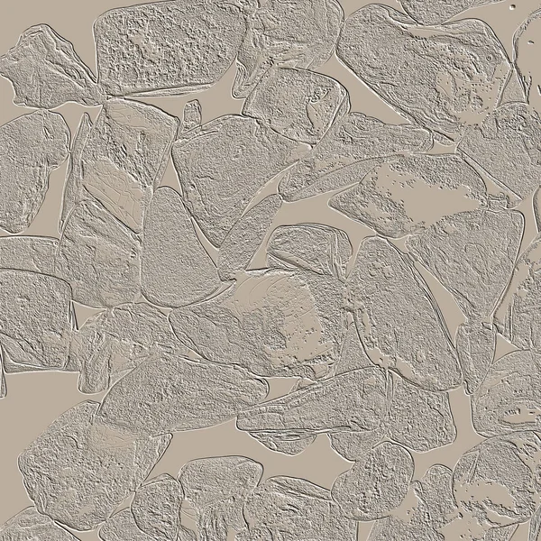 Farklı boyut ve şekillere sahip düzensiz fayanslar, 3 boyutlu grafikler için dikişsiz doku haritaları