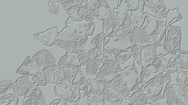 Farklı boyut ve şekillere sahip düzensiz fayanslar, 3 boyutlu grafikler için dikişsiz doku haritaları