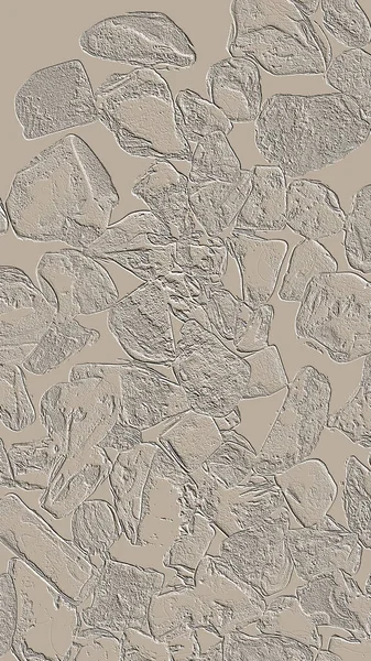 Farklı boyut ve şekillere sahip düzensiz fayanslar, 3 boyutlu grafikler için dikişsiz doku haritaları