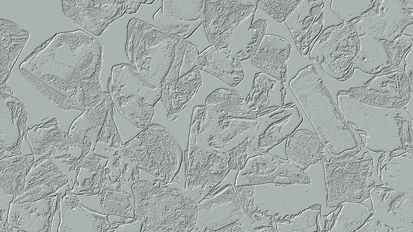 Farklı boyut ve şekillere sahip düzensiz fayanslar, 3 boyutlu grafikler için dikişsiz doku haritaları