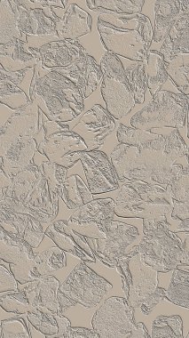 Farklı boyut ve şekillere sahip düzensiz fayanslar, 3 boyutlu grafikler için dikişsiz doku haritaları