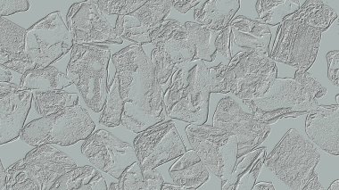 Farklı boyut ve şekillere sahip düzensiz fayanslar, 3 boyutlu grafikler için dikişsiz doku haritaları