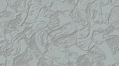 Farklı boyut ve şekillere sahip düzensiz fayanslar, 3 boyutlu grafikler için dikişsiz doku haritaları