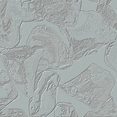 Farklı boyut ve şekillere sahip düzensiz fayanslar, 3 boyutlu grafikler için dikişsiz doku haritaları