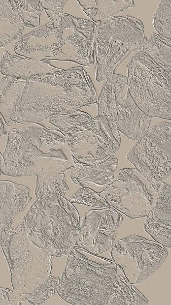 Farklı boyut ve şekillere sahip düzensiz fayanslar, 3 boyutlu grafikler için dikişsiz doku haritaları