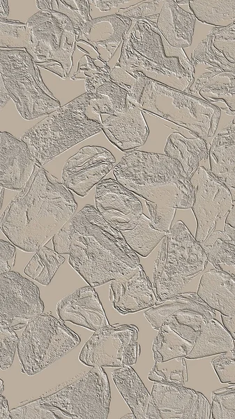 Farklı boyut ve şekillere sahip düzensiz fayanslar, 3 boyutlu grafikler için dikişsiz doku haritaları