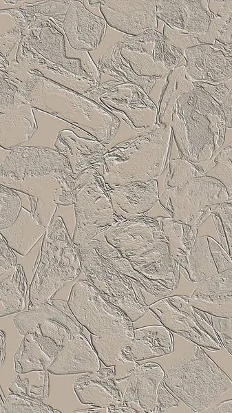 Farklı boyut ve şekillere sahip düzensiz fayanslar, 3 boyutlu grafikler için dikişsiz doku haritaları