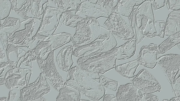 Farklı boyut ve şekillere sahip düzensiz fayanslar, 3 boyutlu grafikler için dikişsiz doku haritaları