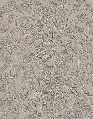 Farklı boyut ve şekillere sahip düzensiz fayanslar, 3 boyutlu grafikler için dikişsiz doku haritaları