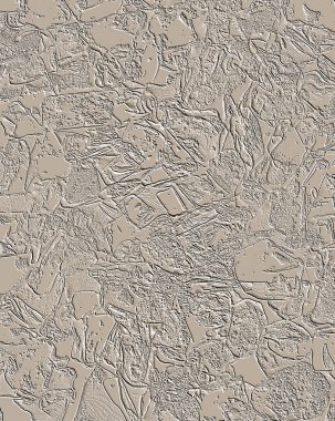 Farklı boyut ve şekillere sahip düzensiz fayanslar, 3 boyutlu grafikler için dikişsiz doku haritaları