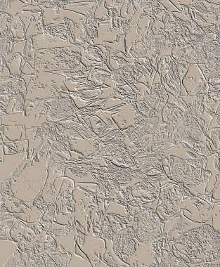 Farklı boyut ve şekillere sahip düzensiz fayanslar, 3 boyutlu grafikler için dikişsiz doku haritaları