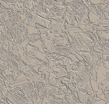 Farklı boyut ve şekillere sahip düzensiz fayanslar, 3 boyutlu grafikler için dikişsiz doku haritaları